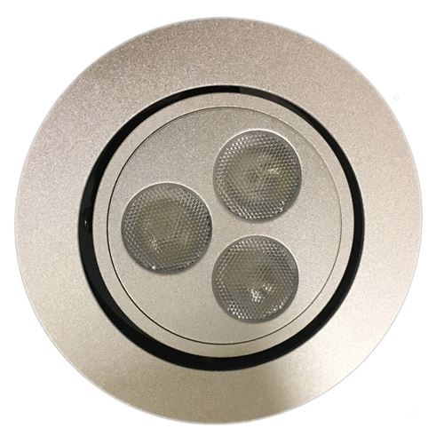 Hera HO-LED2, Hera swivel HO-LED spotlights are ideal for applications  where high levels of LED light are desired and minimal installation  dimensions are not so important. The spotlights feature integrated 3 x