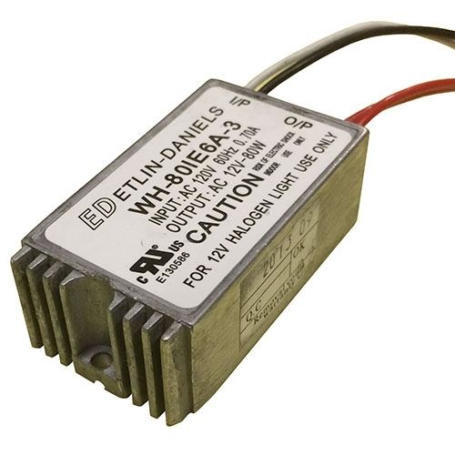 WH-801E6A-3Electronic 12v 80w maximum 120v transformer