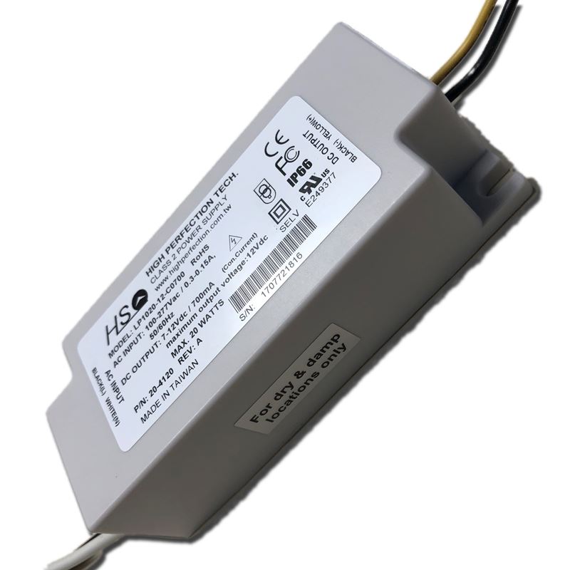 Magtech Lp1020 12 C0700 Led Driver 20w 700ma Constant Current 12v Maximum